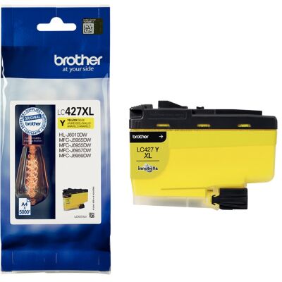 Tintenpatrone für Brother Drucker (LC-427BK, ...)