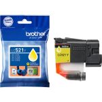 Tintenpatrone für Brother Drucker (LC-521BK, ...)