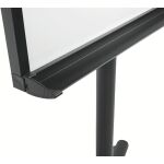 Flipchart, mobil, magnethaftend, 2 Seitenarme,...