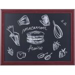 Kreidetafel Transitional, Holzrahmen,  schwarz