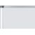 Whiteboard Evolution, mobil, drehbar, emailliert,  weiß