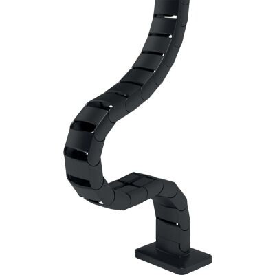 Kabelführung Addit 470, für höhenverstellbare Tische bis 1.300 mm, 100% recyceltes PP