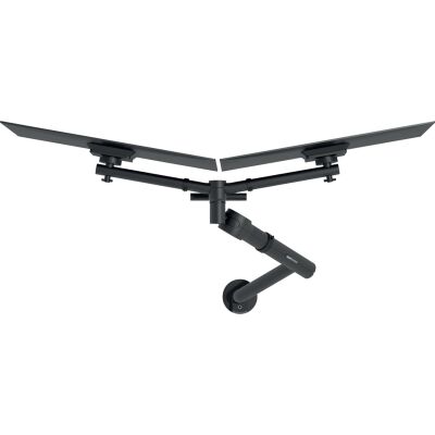 Monitorarm HD-84 für 2 Monitore, Vesa - Schnellverschluss, für Tischplatten von 14 bis 40 mm, Traglast max. 5,5 kg pro Monitor