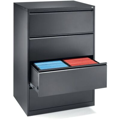 Hängeregistraturschrank, grau