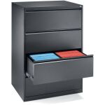 Hängeregistraturschrank, grau