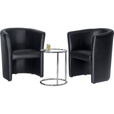 Club-Sessel, Echtleder