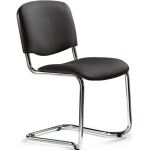 Besucherstuhl ISO, Freischwingergestell verchromt,...