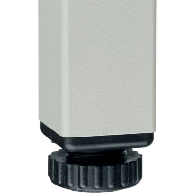 Sitzbank, Stahlgestell, Buchenholzleisten, (H x B x T) 440 x 365 mm, grau/buche