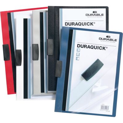 Klemmmappe DURAQUICK, DIN A4, Fassungsvermögen 20 Blatt, 310 x 228 mm