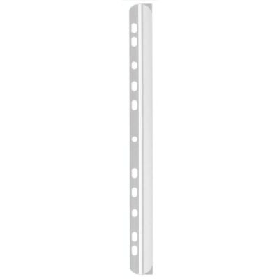 Klemmschiene mit Abheftleiste für DIN A4, bis zu 30 Blatt, transparent