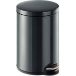 Tretabfalleimer, Metall, anthrazit, herausnehmbarer...