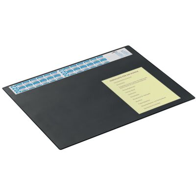 Schreibunterlage, 650 x 520 mm, mit 4-Jahreskalender, transparente Abdeckung