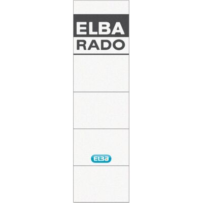 Rückenschild, kurz/schmal, Karton, 10 Rückenschild, weiß