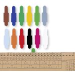 Stecksignale 15 x 55 mm, PVC, zum Einstecken in...