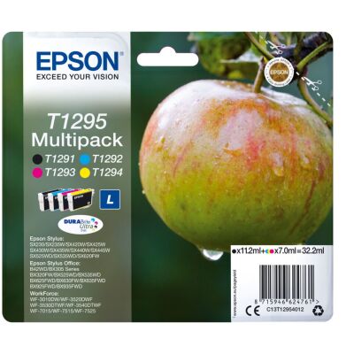 Tintenpatrone T1291, für Epson Drucker, 11,2 ml, schwarz
