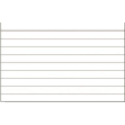 Karteikarten, weiß, 100 Stück