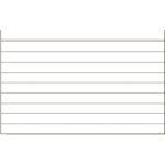 Karteikarten, weiß, 100 Stück