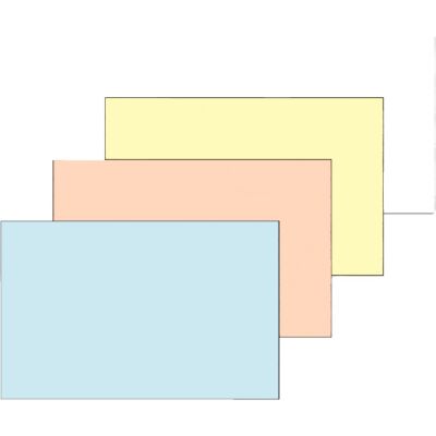 Karteikarten DIN A4, blanko, 100 Stück