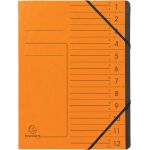 Ordnungsmappe Colorspan, DIN A4, 7 Fächer,...