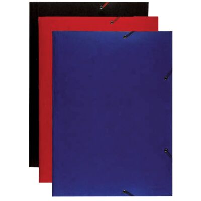 Sammelmappe / Eckspannermappe, DIN A3, 3 Klappen, Gummizugband, (H x B): 440 x 320 mm