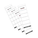 Rückenschild, kurz/breit, 190 x 60 mm, ohne...