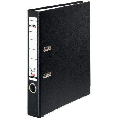 Ordner, DIN A4, PP, 50 mm, schmal, auswechselbares Rückenschild