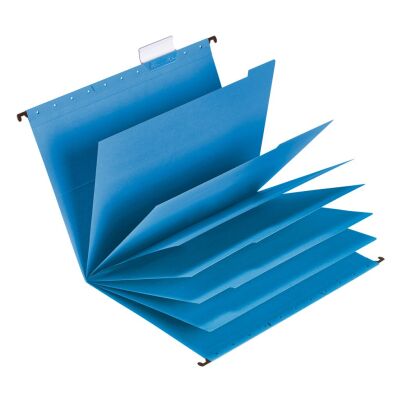 Projekt-/Personalmappe UniReg DIN A4, 230g/qm Kraftkarton, 6 Trennblätter, seitlich offen