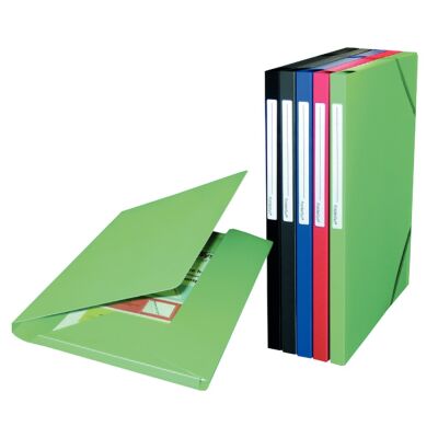 PP-Eckspanner-Sammelbox für DIN A4, 320 x 230 x 16 mm (HxBxT)