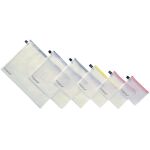 Reißverschlussbeutel, PVC, Textilreißverschluss