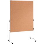 Moderationswand 120 x 150 cm, einteilig, beidseitig Filz