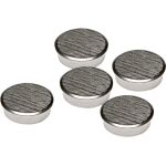 Chrommagnet, silber, Haftkraft 2000g, Packung à 5...