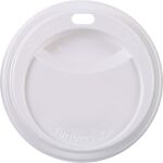 Deckel für Pappbecher, mit Öffnung, PS,...