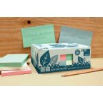 Haftnotiz Recycling, 100 Blatt/Block, 12 Blöcke