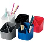 Schreibtischköcher Re-LOOP, 4 Fächer