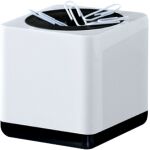 Büroklammerspender i-LINE, magnetisiert, 70 x 69 x...