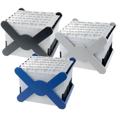 X-Cross Hängeregistraturkorb, für 35 Hängemappen, stapelbar