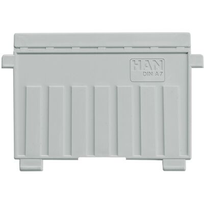 Stützplatten, Kunststoff grau, 5 Stück