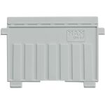 Stützplatten, Kunststoff grau, 5 Stück