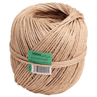 Naturfaserkordel extra fein, 2/3,0, Ø 1 mm, für Pakete bis 2kg