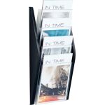 Prospektwandhalter 4x DIN A4 hoch, 4 Fächer,...