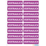 Textetiketten "Luftpost" 12 x 40 mm,...