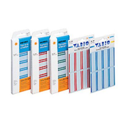 Namensetiketten, 54 x 19 mm, 16 Etiketten, Handbeschriftung, ablösbar, 2 Blatt