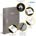 Ringbuch, DIN A4, PP, 25 mm Rücken,...