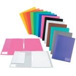 Schnellhefter, DIN A4, transluzent, PP-Folie, farbiger...