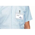 Namensschilder perforiert, weiß, aus Karton, nicht...