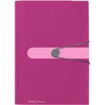 Fächermappe, DIN A4, 12 Fächer, Gummizug, PP-Folie