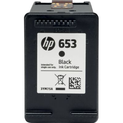 Tintenpatrone 653, für HP Drucker, ca. 200 Seiten, color (C/M/Y)