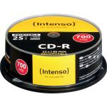 Rohling CD-R, 80 Min., 700 MB, 52x, 25er Spindel