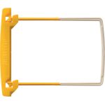 Clip gelb, flexibler Heftmechanismus Blättern wie in...
