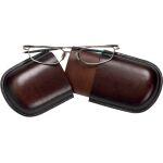 Brillenetui groß, Echtleder